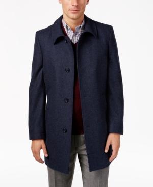 Tommy Hilfiger Men's Bloom Heathered Overcoat