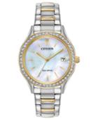 Citizen Eco-drive Women's Two-tone Stainless Steel Bracelet Watch 34mm, A Macy's Exclusive Style