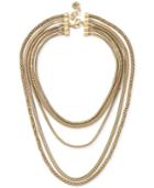 Bcbgeneration Gold-tone Coiled Layered Collar Necklace