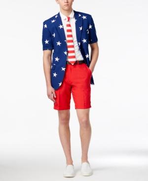 Opposuits Men's Stars And Stripes Slim-fit Suit & Tie