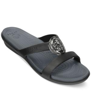 Crocs Women's Sanrah Circle Flat Sandals Women's Shoes