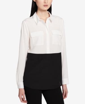 Calvin Klein Colorblocked Tunic