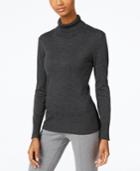 Cable & Gauge Ribbed Turtleneck Sweater