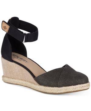 Sperry Women's Valencia Platform Espadrille Wedge Sandals Women's Shoes