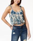 American Rag Juniors' Tie-dyed Crop Top, Created For Macy's