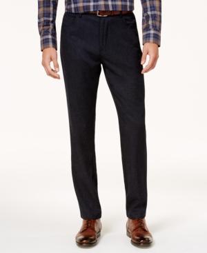 Ryan Seacrest Distinction Men's Modern-fit Charcoal Gray Dress Pants, Created For Macy's
