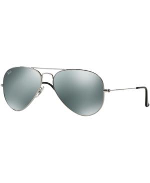 Ray-ban Sunglasses, Rb3025 58 Aviator Mirrored