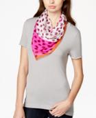 Vince Camuto Connect The Dots Silk Square Scarf