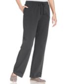 Karen Scott Petite Drawstring Active Pants