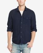Denim & Supply Ralph Lauren Men's Garment-dyed Cotton Shirt