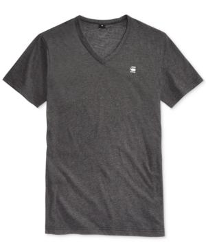 G-star Raw Men's Hodin Graphic-print Logo V-neck T-shirt