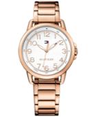 Tommy Hilfiger Women's Casual Sport Rose Gold-tone Ion-plated Stainless Steel Bracelet Watch 36mm 1781657