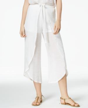 Bcx Juniors' Cropped Wrap Pants