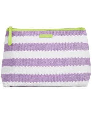 Vera Bradley Beach Striped Cosmetics Case