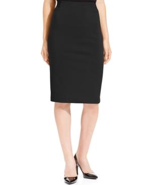 Grace Elements Below-knee Solid Pencil Skirt