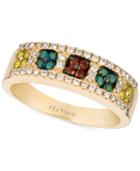 Le Vian Multicolor Diamond Band (1/2 Ct. T.w.) In 14k Gold