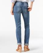 Inc International Concepts Petite Distressed Cropped Boyfriend Jeans, Only At Macy's