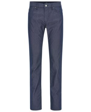 Boss Men's Regular/classic-fit Basketweave Stretch Pants