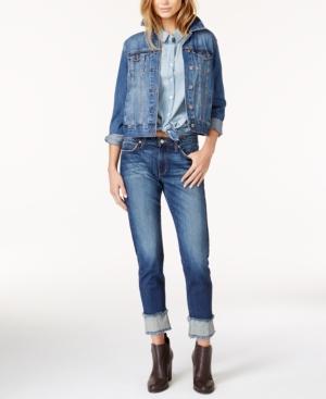 Joe's Frayed Slim Boyfriend Jeans