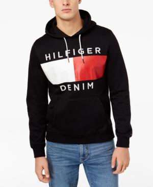 Tommy Hilfiger Denim Men's Brooks Logo-print Hoodie