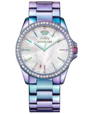 Juicy Couture Women's Stella Light Purple Ion-plated Bracelet Watch 40mm 1901269