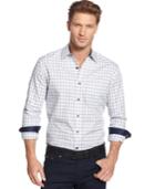 Tasso Elba Men's Long-sleeve Plaid Shirt, Only At Macy's