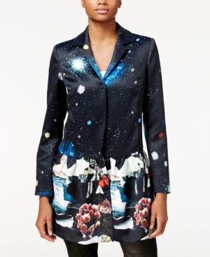 Rachel Rachel Roy Printed Ruffle Jacket, Only At Macy's