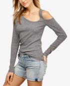 Lucky Brand One-shoulder Cold-shoulder Top