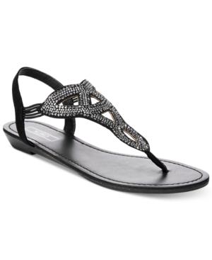 Xoxo Frannie T-strap Flat Sandals Women's Shoes