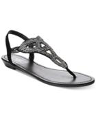Xoxo Frannie T-strap Flat Sandals Women's Shoes