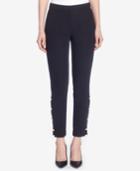 Catherine Malandrino Embellished Slim-leg Pants