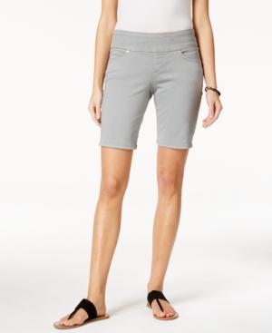 Jag Jordan Colored Wash Denim Pull-on Shorts