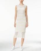 Rachel Rachel Roy Open-knit Sweater Midi Dress