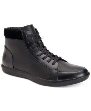 Calvin Klein Men's Malvern Box Leather Boots Men's Shoes