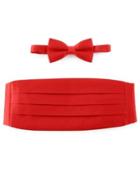 Michelsons Of London Tie, Bow Tie And Cummerbund Set