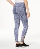 Ideology Space-dyed Cutout Leggings, Created For Macy's