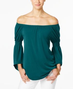 Ny Collection Petite Off-the-shoulder Top