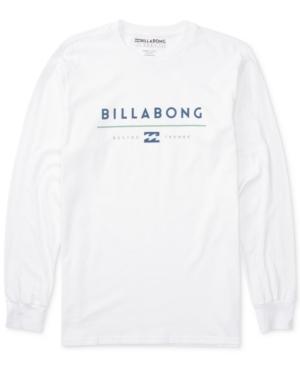 Billabong Men's Understand Graphic-print Logo Long-sleeve T-shirt