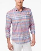 Tommy Bahama Men's Mangrove Madras Plaid Twill Shirt