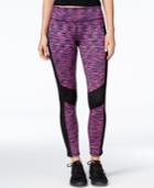 Ideology Space-dyed Fleece Leggings, Only At Macy's