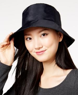 Nine West Reversible Bucket Rain Hat