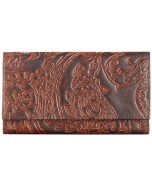 Patricia Nash Burnished Tooled Lace Terresa Wallet