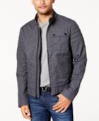 Tommy Hilfiger Men's Snap-collar Jacket