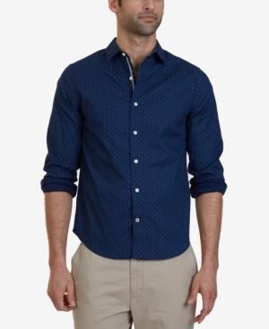 Nautica Men's Stretch Slim-fit Floral Shirt, Only At Macy's