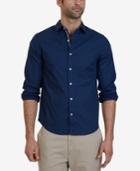 Nautica Men's Stretch Slim-fit Floral Shirt, Only At Macy's