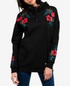 Volcom Juniors' Burned Down Embroidered Hoodie