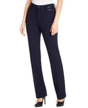 Nydj Marilyn Straight-leg Ponte Pants