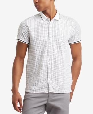 Kenneth Cole Reaction Men's Triangle-print Shirt