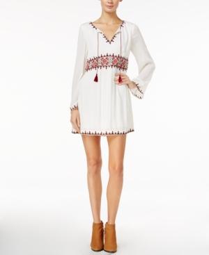 Sanctuary Autumn Fling Embroidered Peasant Dress