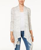 American Rag Lace-back Space-dyed Cardigan, Only At Macy's